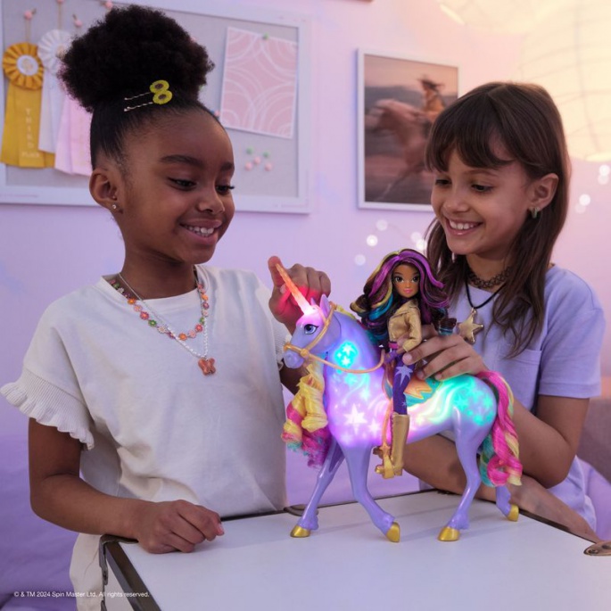 Unicorn Academy Φωτεινός Ιντεροντέκ Ουάιλντσταρ 28 εκ.