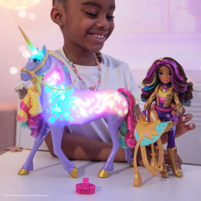 Unicorn Academy Φωτεινός Ιντεροντέκ Ουάιλντσταρ 28 εκ.