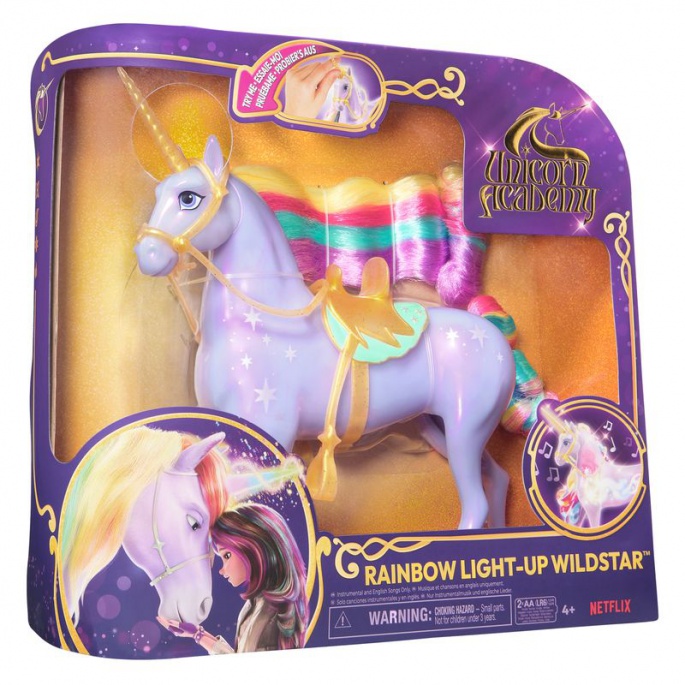 Unicorn Academy Φωτεινός Ιντεροντέκ Ουάιλντσταρ 28 εκ.