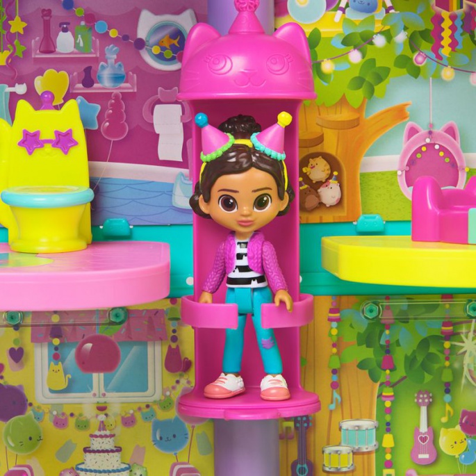 Μεγάλο εορταστικό σπίτι στο Gabby's Dollhouse
