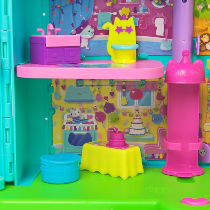Μεγάλο εορταστικό σπίτι στο Gabby's Dollhouse