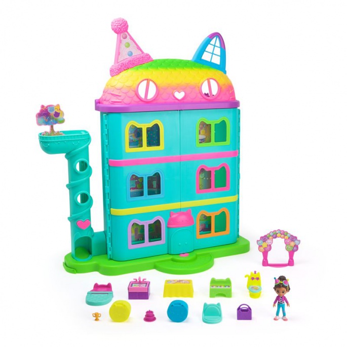 Μεγάλο εορταστικό σπίτι στο Gabby's Dollhouse