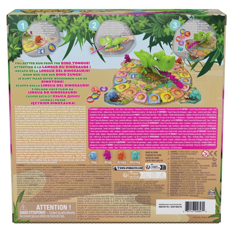 Spin Master Games Σνακοζαυρος Ρεξ