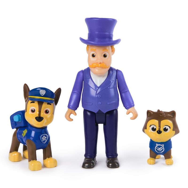 Paw Patrol δήμαρχος Χαμίντινγκερ με φιγούρα του Τσέις