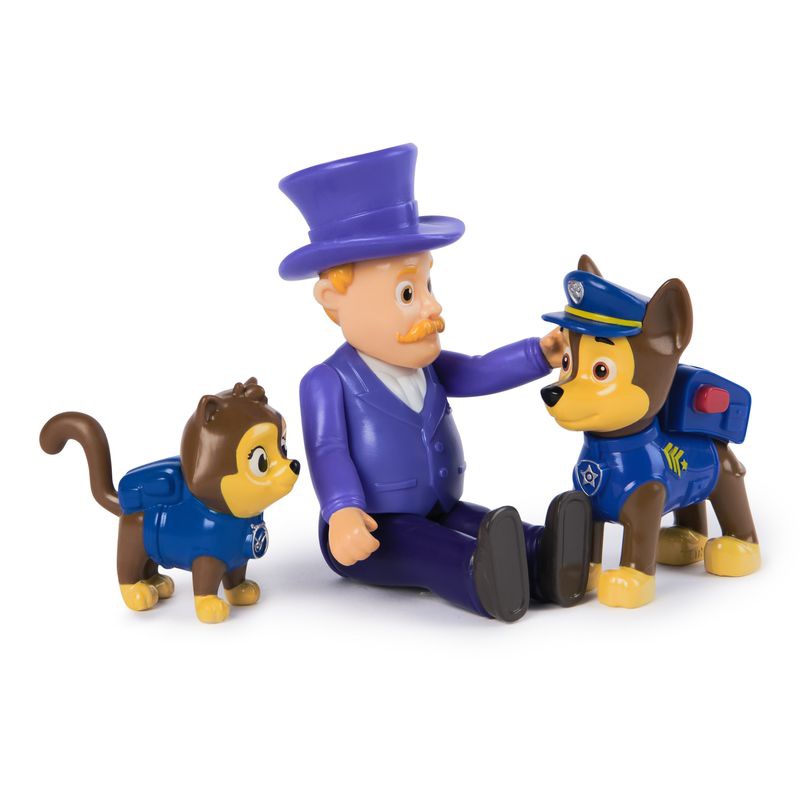 Paw Patrol δήμαρχος Χαμίντινγκερ με φιγούρα του Τσέις