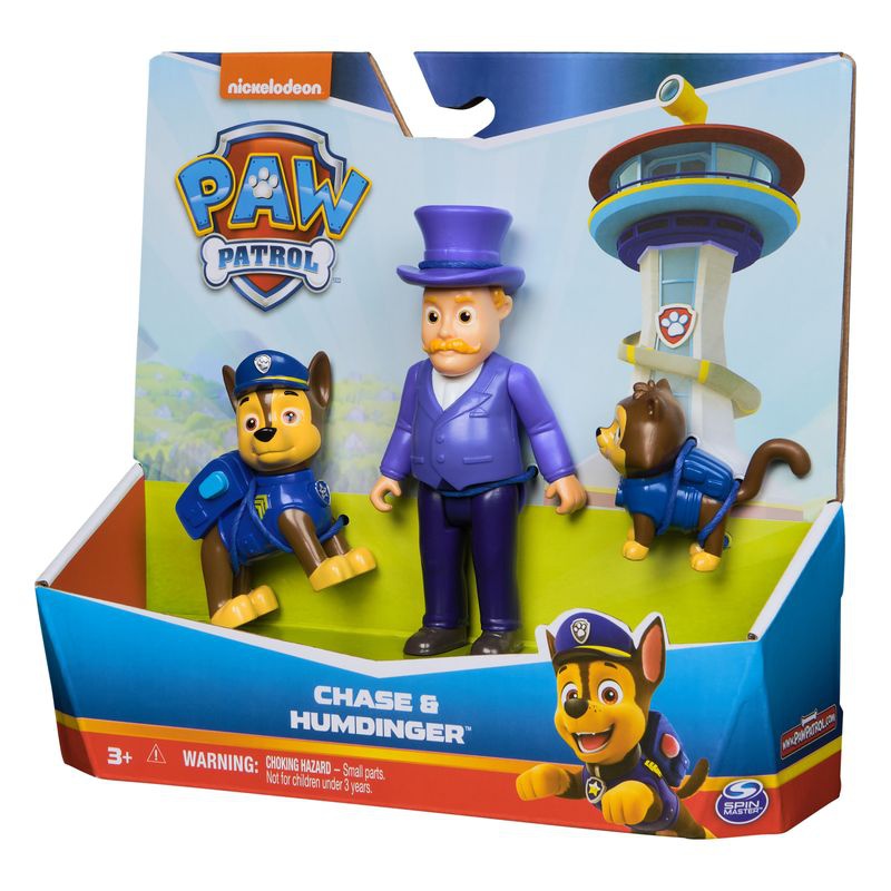 Paw Patrol δήμαρχος Χαμίντινγκερ με φιγούρα του Τσέις