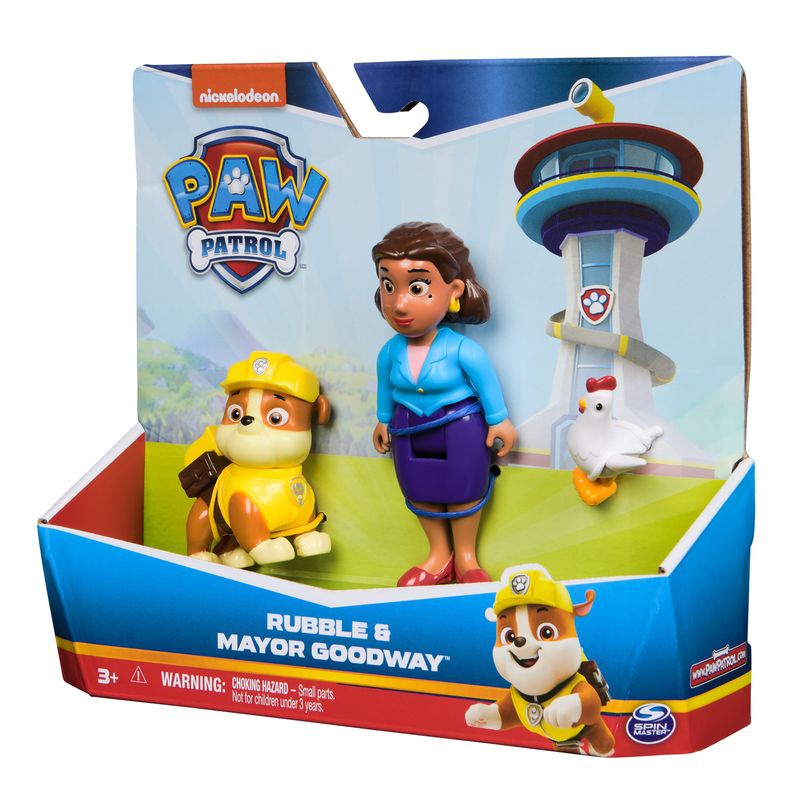 Paw Patrol ο δήμαρχος Γκουντγουέι με το αριθμητικό Ράμπλ