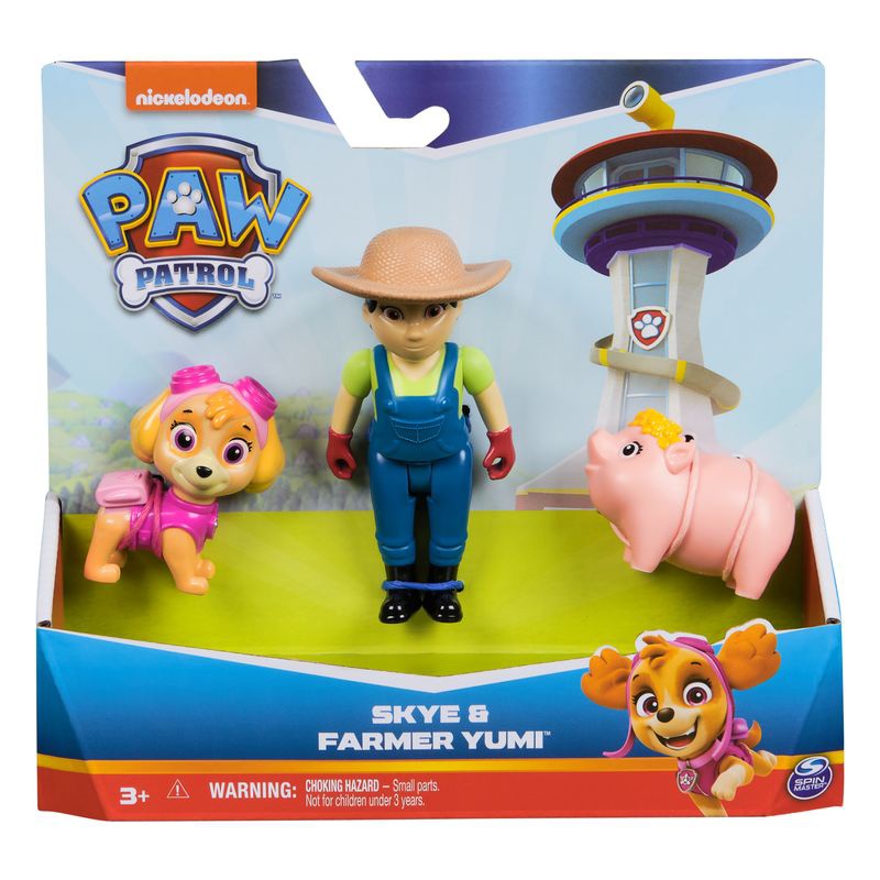 Paw Patrol η αγρότισσα Υούμι με την φιγούρα της Σκάι