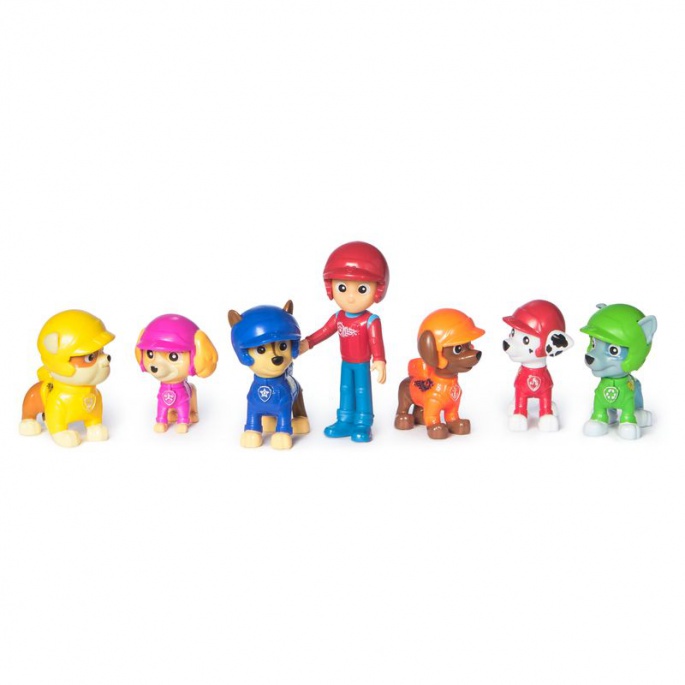 Πακέτο από φιγούρες Rescue Wheels στο Paw Patrol