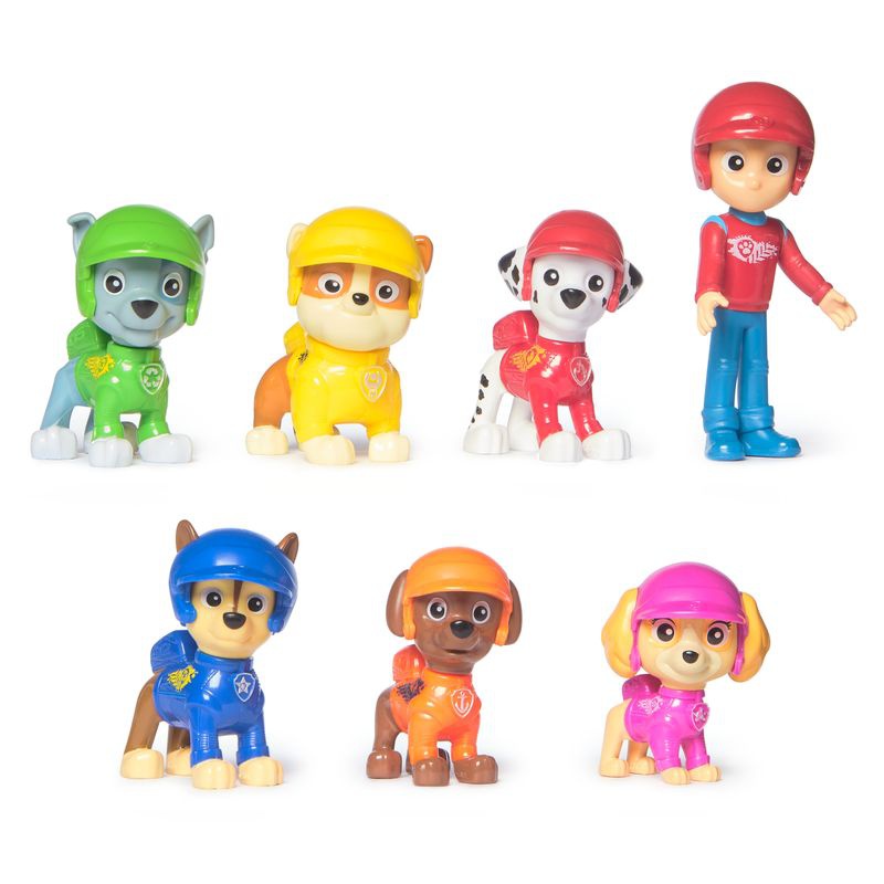 Πακέτο από φιγούρες Rescue Wheels στο Paw Patrol