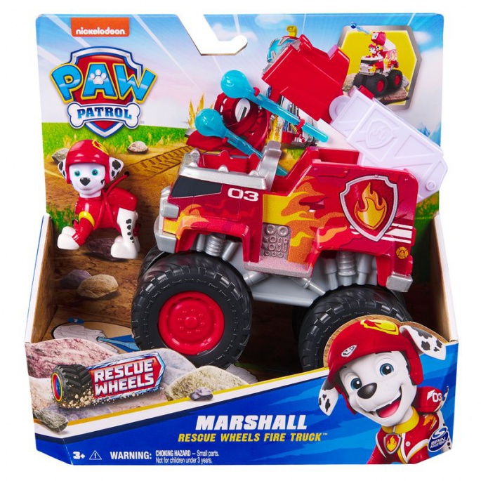 Οχημα Επέμβασης Rescue Wheels της Ομάδας Διάσωσης με τον Marshall