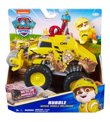 Όχημα θεματικών διάσωσης Paw Patrol Rescue Wheels του Rubble