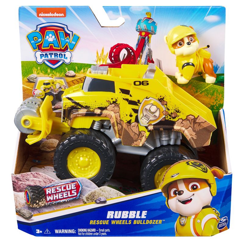 Όχημα θεματικών διάσωσης Paw Patrol Rescue Wheels του Rubble