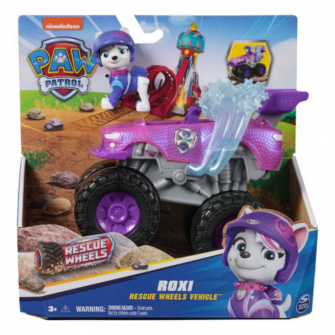 Οι σωτηρίες ρόδες της Paw Patrol - το θεματικό όχημα της Roxy