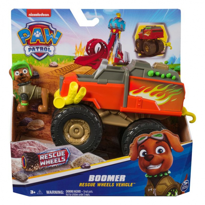 Το θεματικό όχημα σωτηρίας του Labkov, το Rescue Wheels Boomer