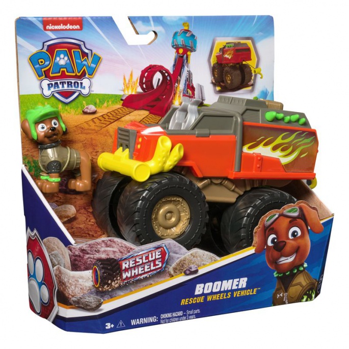 Το θεματικό όχημα σωτηρίας του Labkov, το Rescue Wheels Boomer