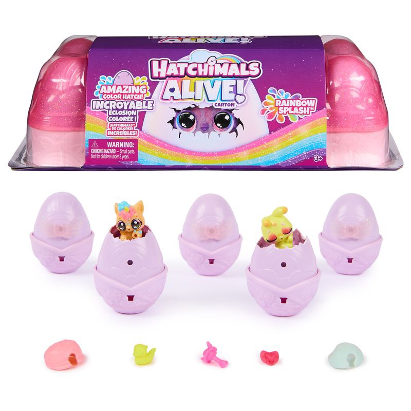 Hatchimals Alive αγαπημένα ζωάκια σε νερό κουτί