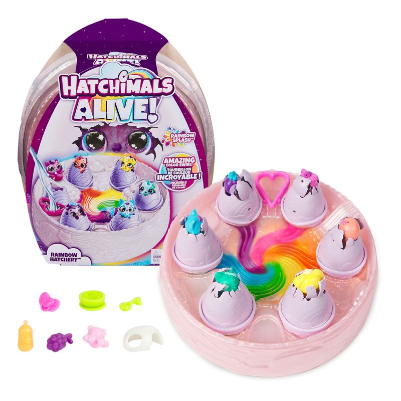 Hatchimals παιδότοπος ουράνιου τόξου