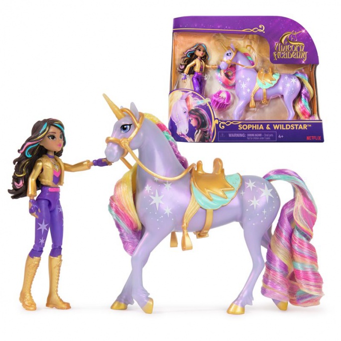 Φιγούρες από την Unicorn Academy Sophia και Wildstar 11 εκατοστά