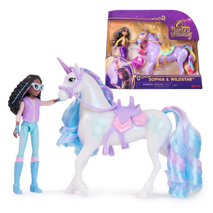 Unicorn Academy φιγούρες Layla και Glacier 11 εκ.