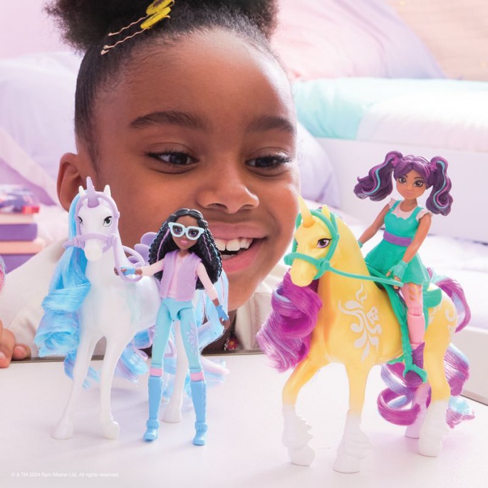 Unicorn Academy φιγούρες Layla και Glacier 11 εκ.