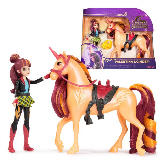 Φιγούρες Unicorn Academy Βαλεντίνα και Σίντερ 11 εκ.