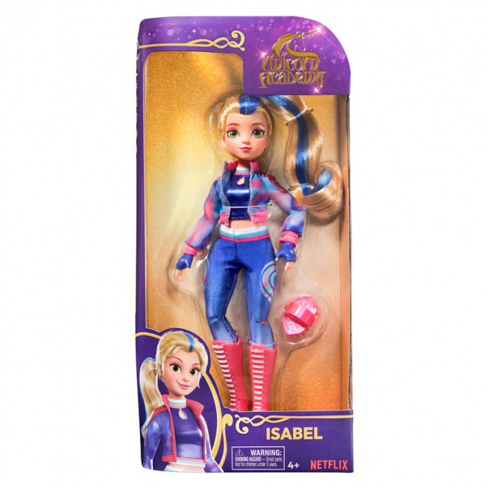 Unicorn Academy κούκλα Isabel 24 εκ.