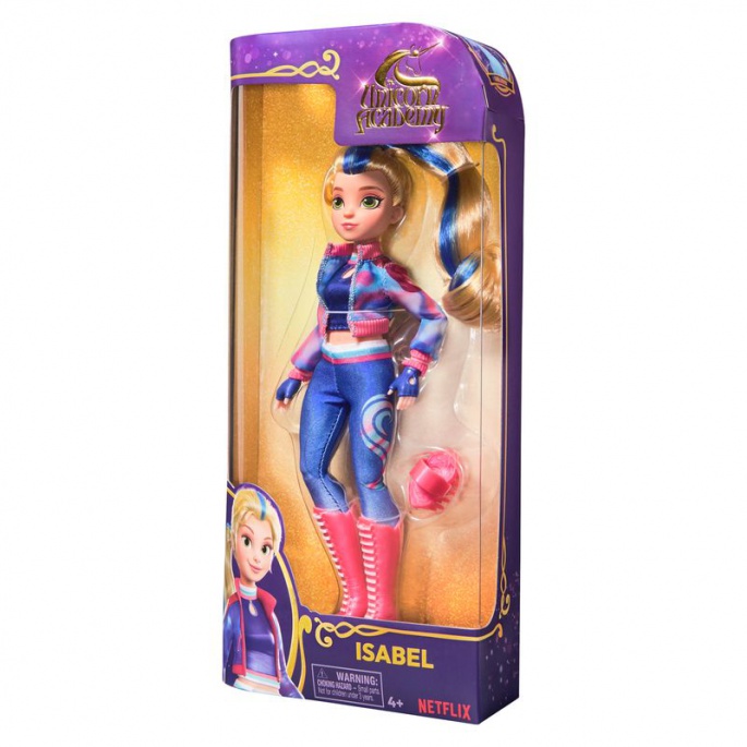 Unicorn Academy κούκλα Isabel 24 εκ.
