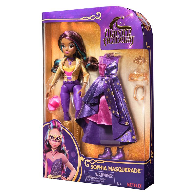 Unicorn Academy deluxe κούκλα Sophia 24 εκ.