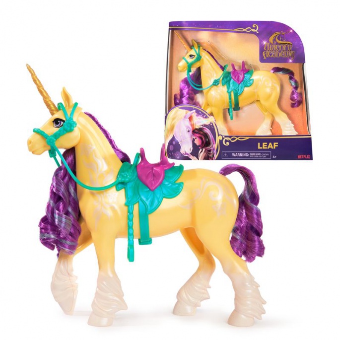 Unicorn Academy Brushing Μονόκερος Leaf 28 cm