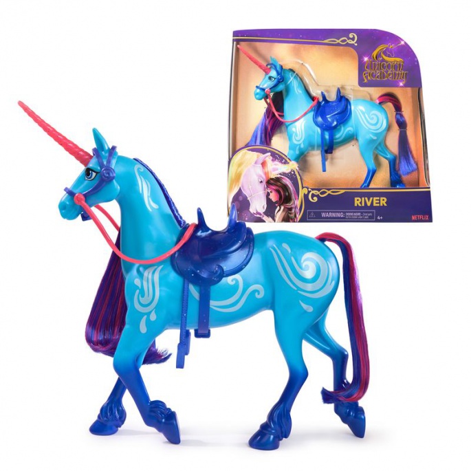 Unicorn Academy χτένα μονόκερος River 28 εκ.