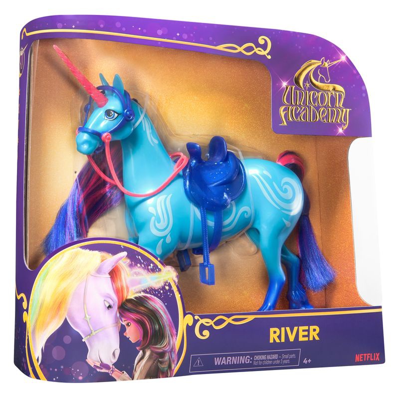 Unicorn Academy χτένα μονόκερος River 28 εκ.