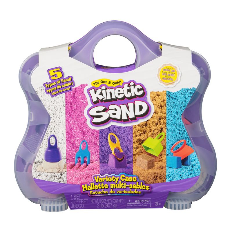Kinetic Sand βαλίτσα με αξεσουάρ