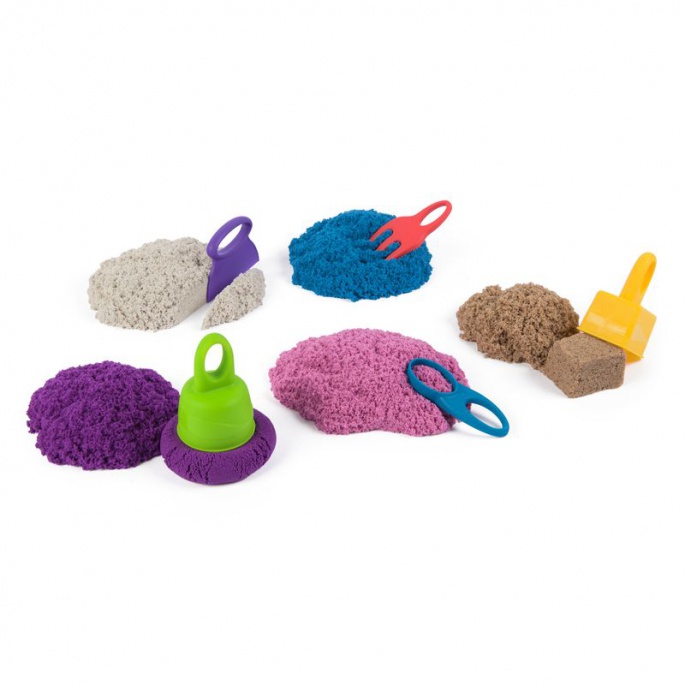 Kinetic Sand βαλίτσα με αξεσουάρ
