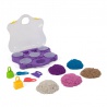 Kinetic Sand βαλίτσα με αξεσουάρ