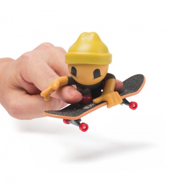 Tech Deck SK8 Crew fingerboard με φιγούρα με κίτρινο καπέλο