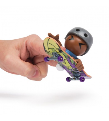 Tech Deck SK8 Crew fingerboard με φιγούρα και γκρι κράνος