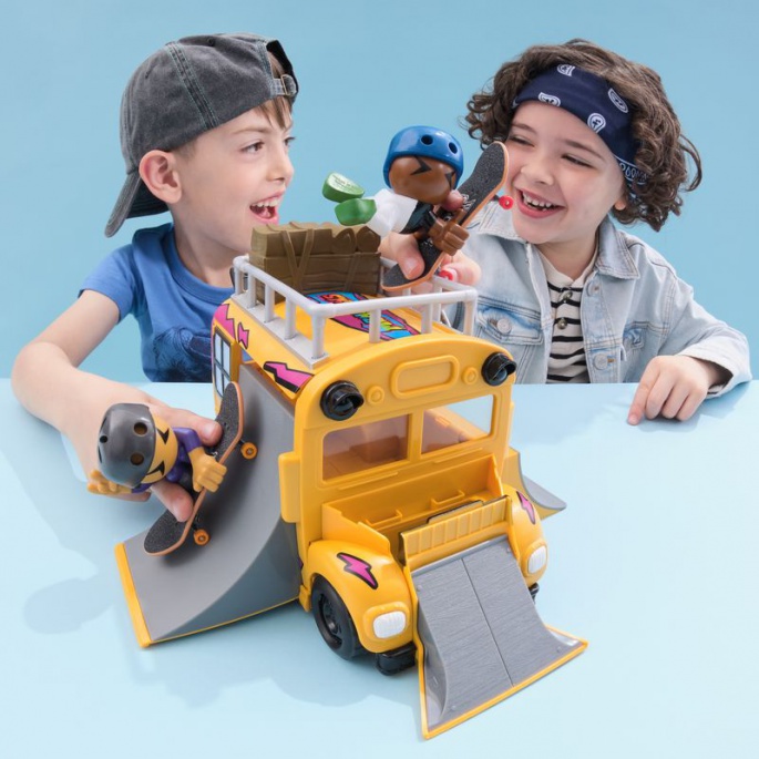 Tech Deck SK8 Crew λεωφορείο playset