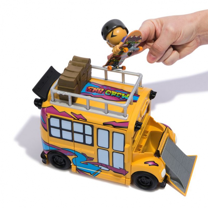 Tech Deck SK8 Crew λεωφορείο playset