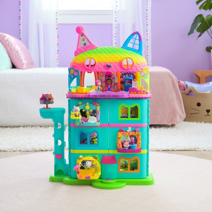 Μεγάλο εορταστικό σπίτι στο Gabby's Dollhouse