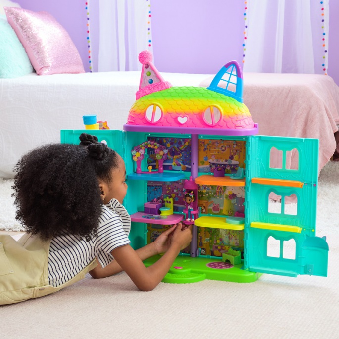 Μεγάλο εορταστικό σπίτι στο Gabby's Dollhouse