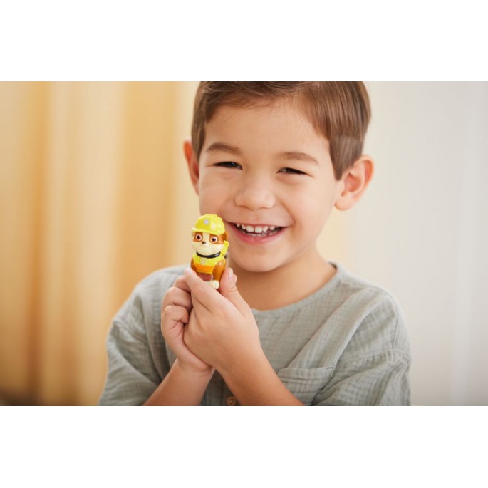 Συμφέρουσα πακέτο: Μεγάλος πύργος της ομάδας Paw Patrol Rescue Wheels + Rubble & Crew όχημα Rubble