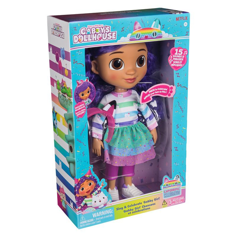 Προσφορά 1+1 Gabby σπίτι διαδραστική κούκλα με ήχους + φιγούρα Gábi στο σπίτι ΔΩΡΕΑΝ