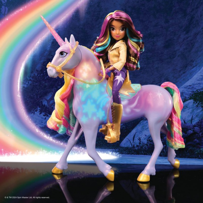 Unicorn Academy Wildstar 28 εκ. και Sophia 24 εκ. + Valentina και Cinder 11 εκ. για το ήμισυ