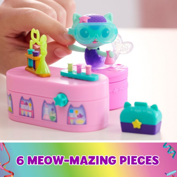Gabby's Dollhouse μικρό σετ παιχνιδιού με κίνηση