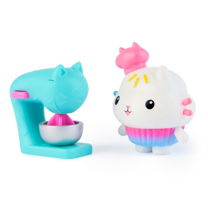Gabby's Dollhouse, φιγούρα Cakey Cat με αξεσουάρ