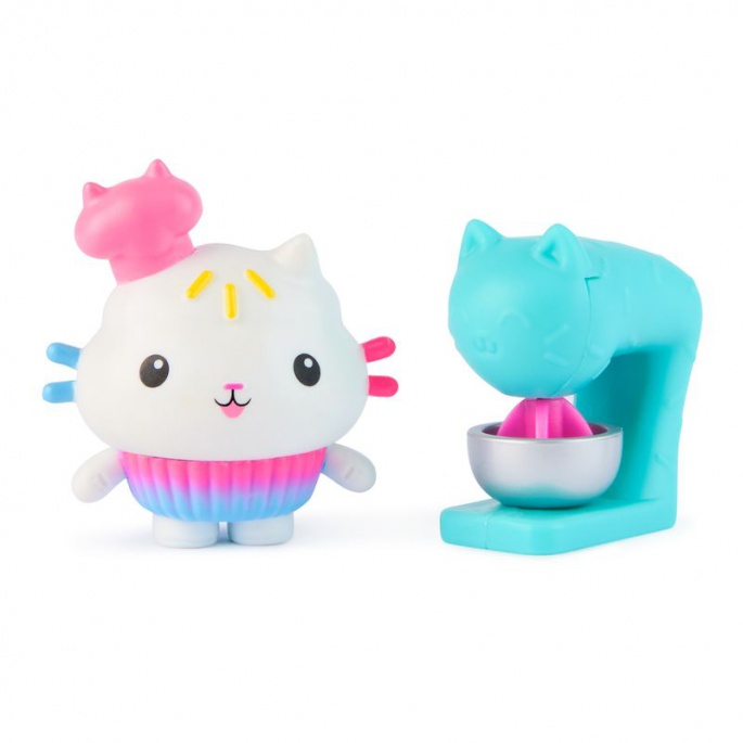 Gabby's Dollhouse, φιγούρα Cakey Cat με αξεσουάρ