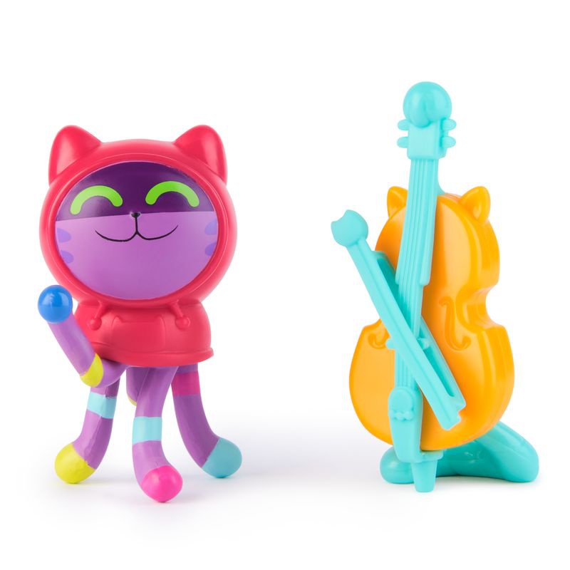 Gabby's Dollhouse, φιγούρα Dj Catnip με αξεσουάρ