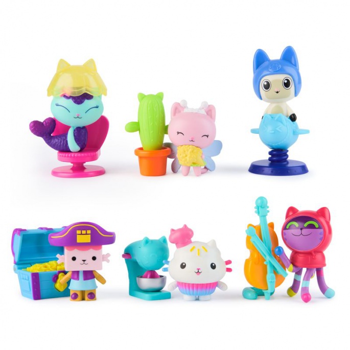 Gabby's Dollhouse, φιγούρα Kitty Fairy με αξεσουάρ
