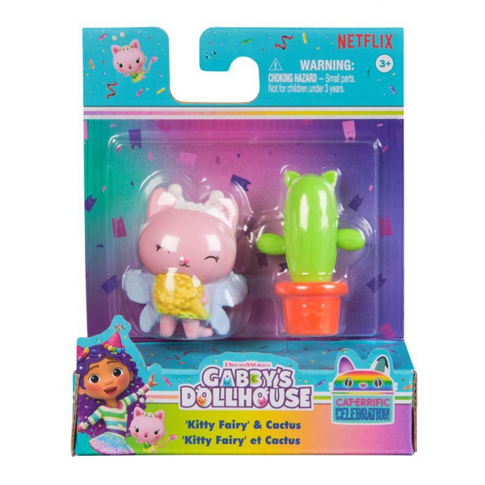 Gabby's Dollhouse, φιγούρα Kitty Fairy με αξεσουάρ